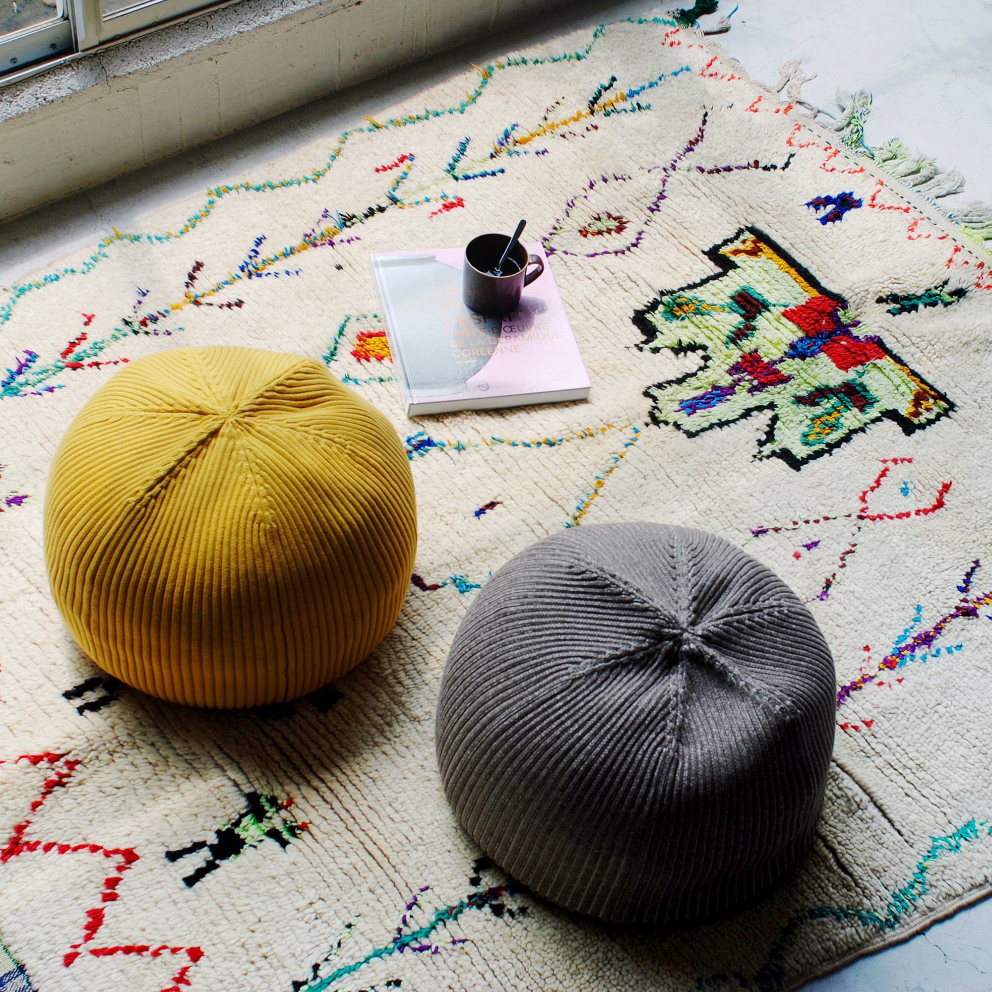 在庫限り】 MINI PUUF Navy｜1人掛け｜IDEE SHOP Online