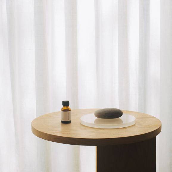 elemense pottery stone diffuser 三角 グレー｜ディフューザー｜IDEE