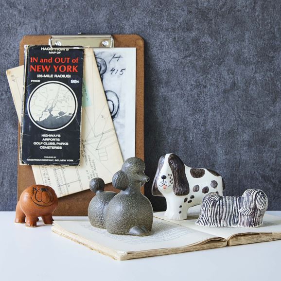 定番品】Lisa Larson Bulldog Mini Brown｜入荷待ち商品｜IDEE SHOP Online