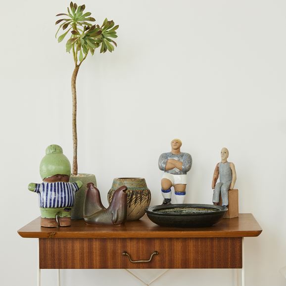 Vintage Lisa Larson unique piece plate｜陶芸・ガラス作品｜IDEE