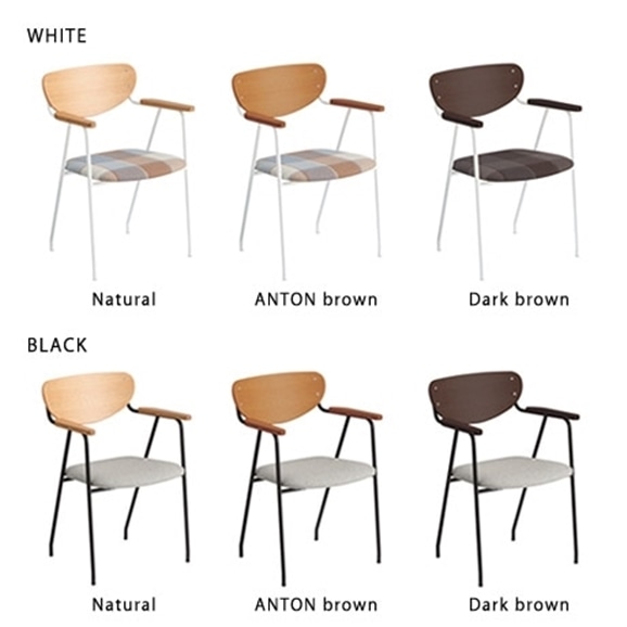 受注生産品】DJANGO ARM CHAIR White｜リビング・ダイニングチェア