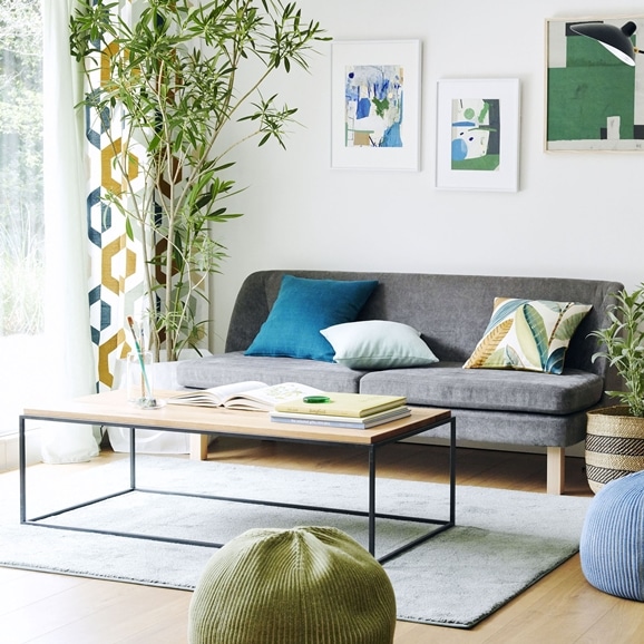 在庫品】FRAME TABLE 1200 Oak Top｜ローテーブル｜IDEE SHOP Online