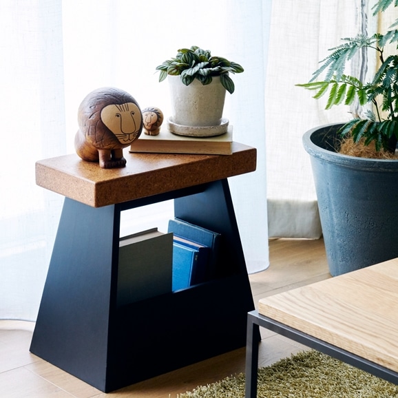 FUMIDAI Stool Black｜スツール｜IDEE SHOP Online