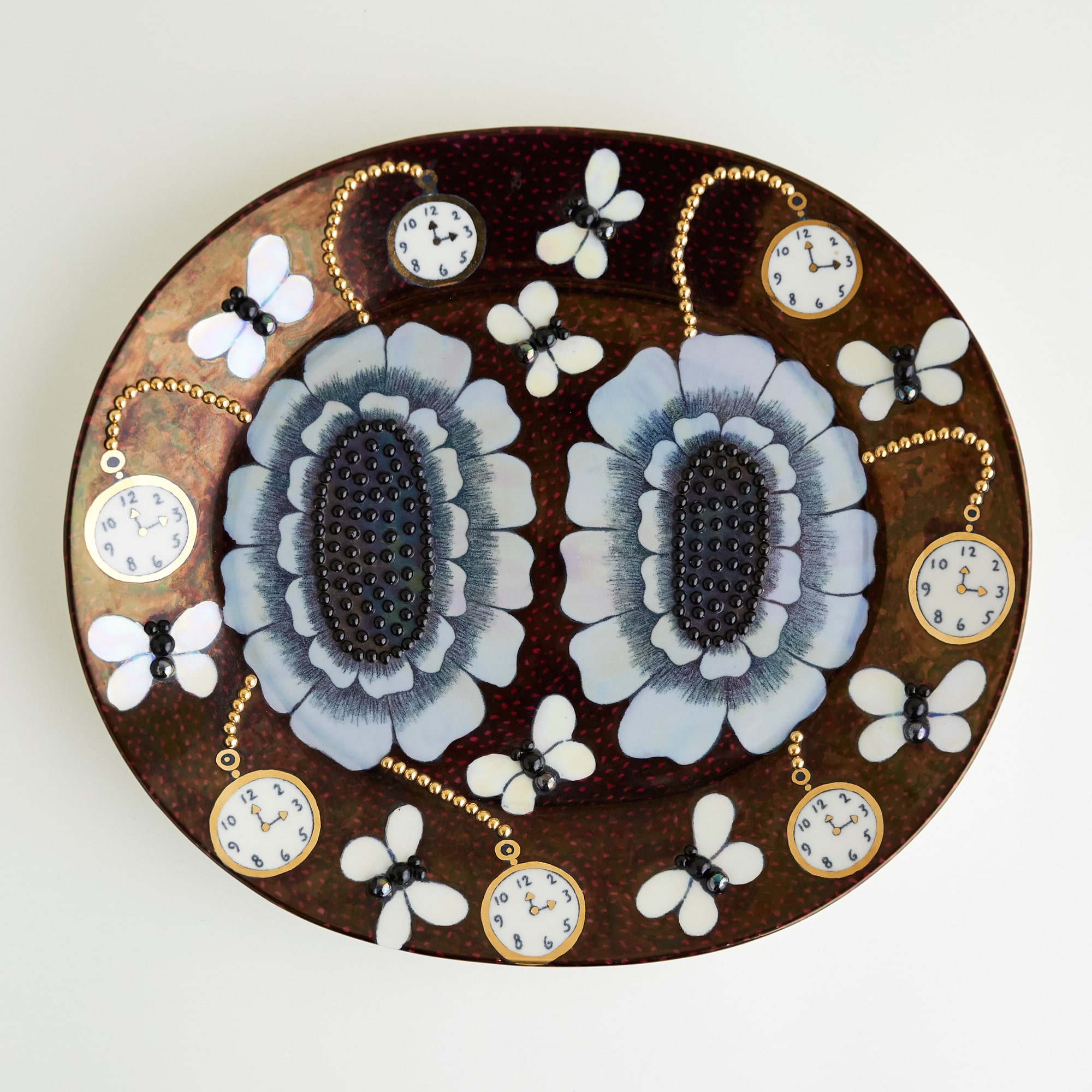 ☆【一点物】Birger Kaipiainen DUETTO Arabia Display Plate