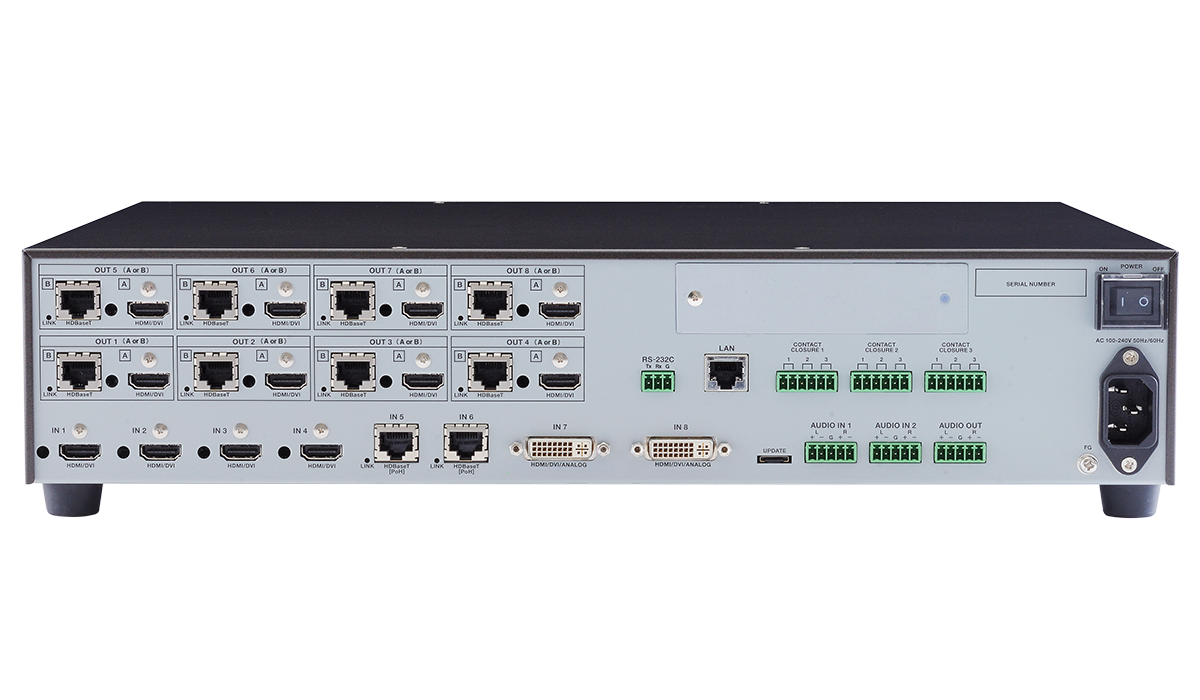 MSD-6208 デジタルマルチスイッチャー | 株式会社アイ・ディ・ケイ