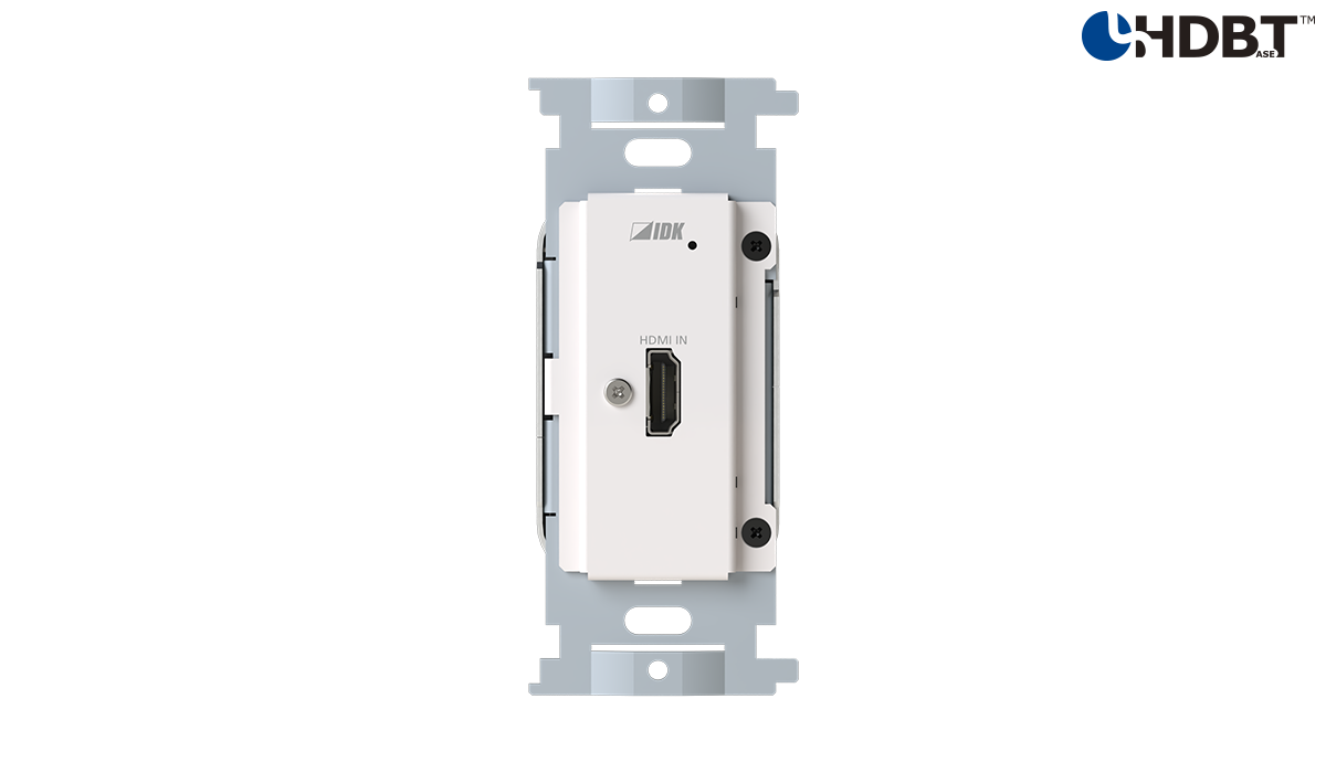 HDC-TH100WJ 4K@60対応 HDBaseT送信器 ウォールプレートモデル | 株式