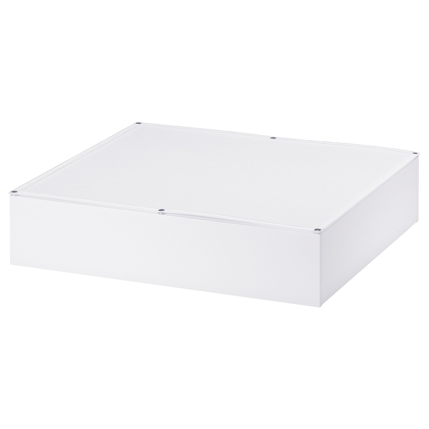 VARDÖ bed storage box, white, 65x70 cm - IKEA
