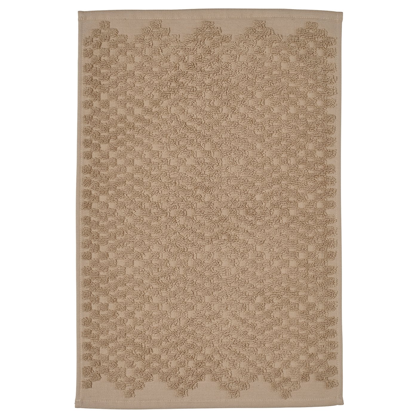 FJÄLLKATTFOT フィエルカットフォト バスマット, ベージュ, 40x60 cm