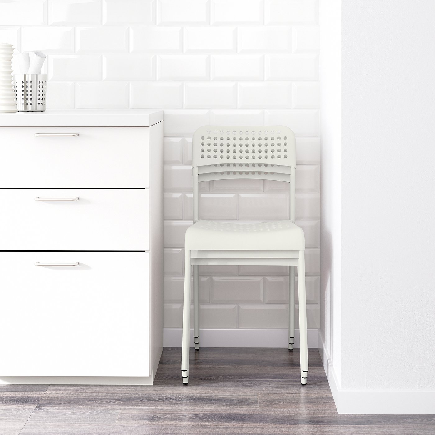 ADDE Chair, white - IKEA