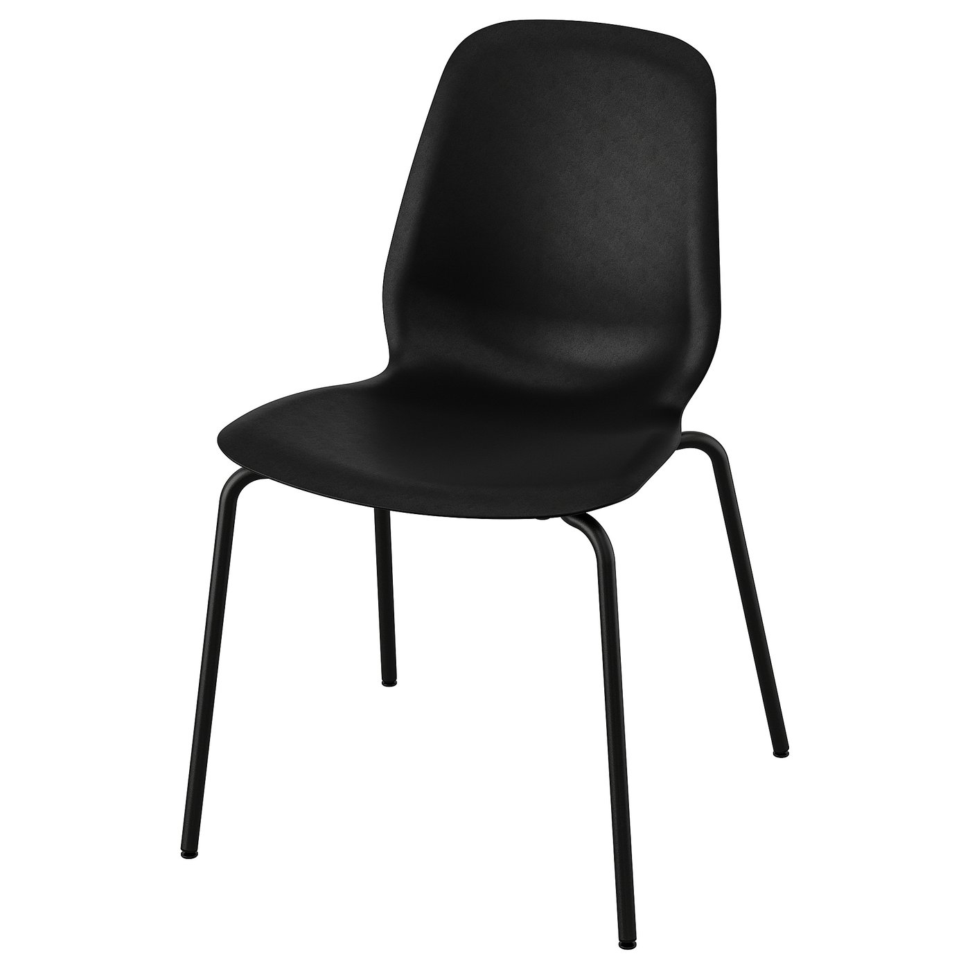 LIDÅS chair, black/Sefast white - IKEA