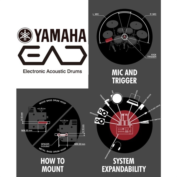 YAMAHA EAD10 [エレクトロニックアコースティックドラムモジュール