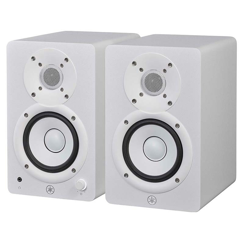 YAMAHA HS4W(ペア)(ヤマハ・モニタースピーカー定番モデル)(ホワイト
