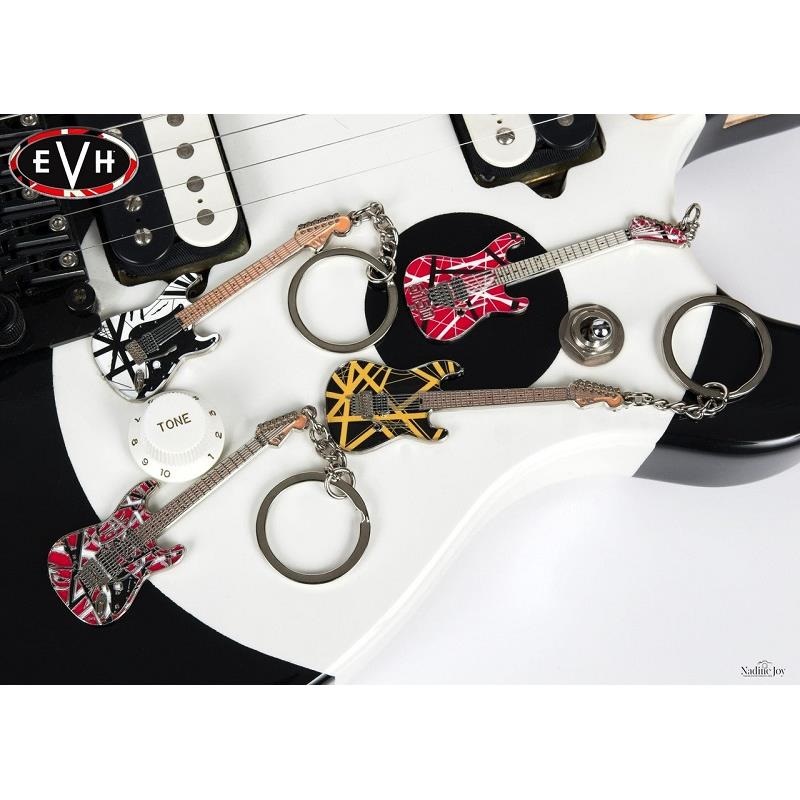 EVH EVH Guitar Keychains (Black & White 78) キーチェーン ｜イケベ