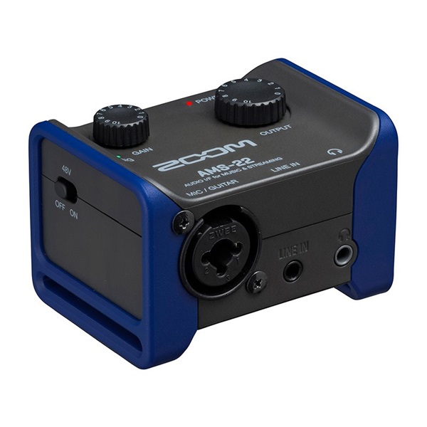 ZOOM AMS-22(AUDIO I/F for MUSIC & STREAMING) ｜イケベ楽器店