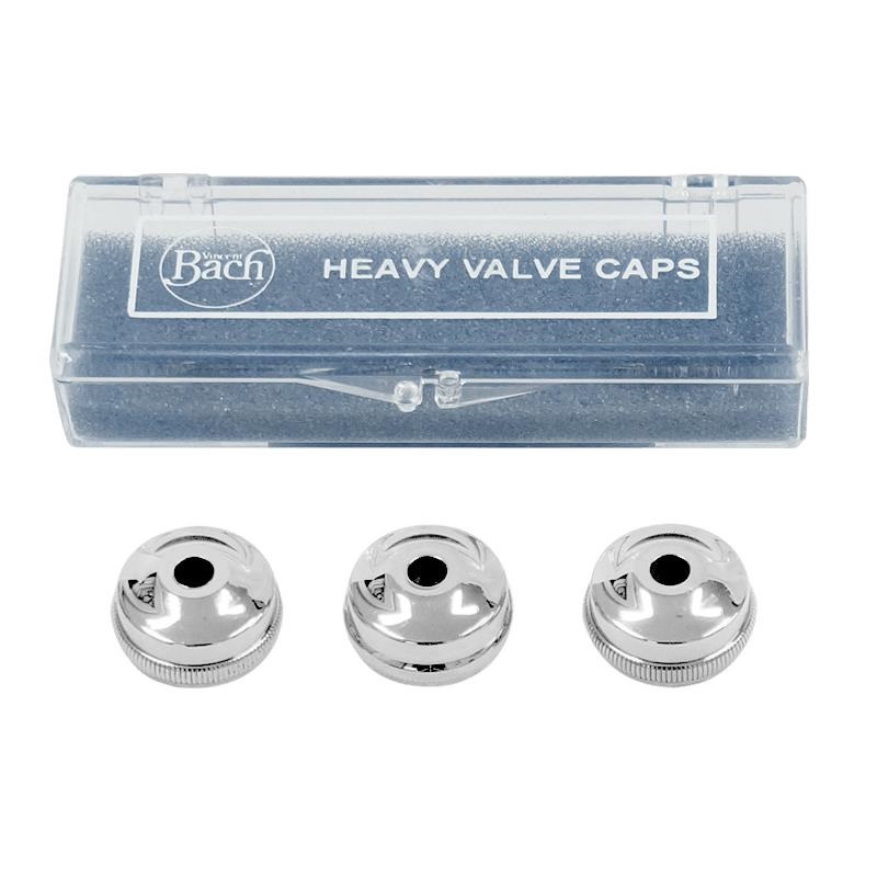 Bach 1810S トランペット用 ヘビーボトム バルブキャップ 銀メッキ（SP