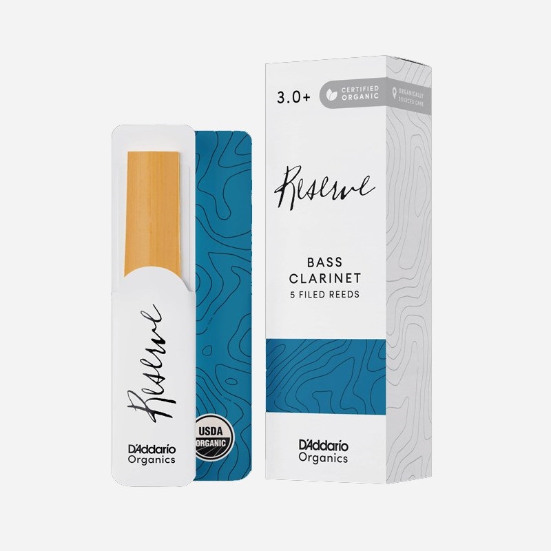 D'Addario Woodwinds (RICO) 《硬さ：3.0+》バスクラリネット用リード