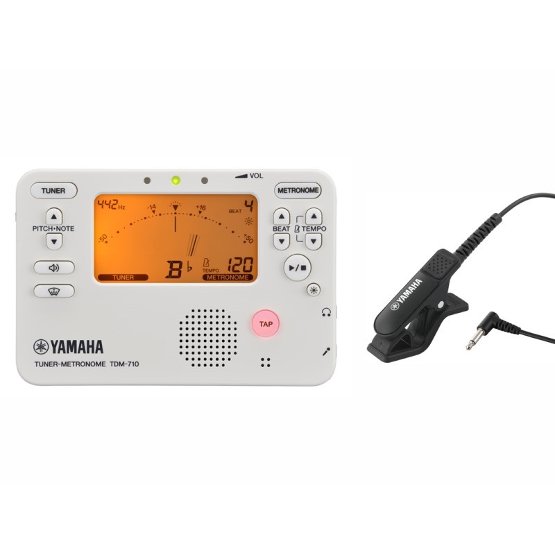 YAMAHA ヤマハ / TDM-710IV チューナー & メトロノーム + TM-40BK