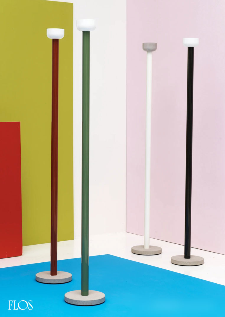 完売 生産終了】BELLHOP F ベルホップ F（ホワイト）フロアライト