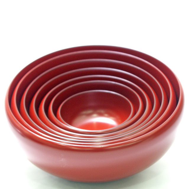 赤樫37センチ大きめ 丸型ボウル 茶色