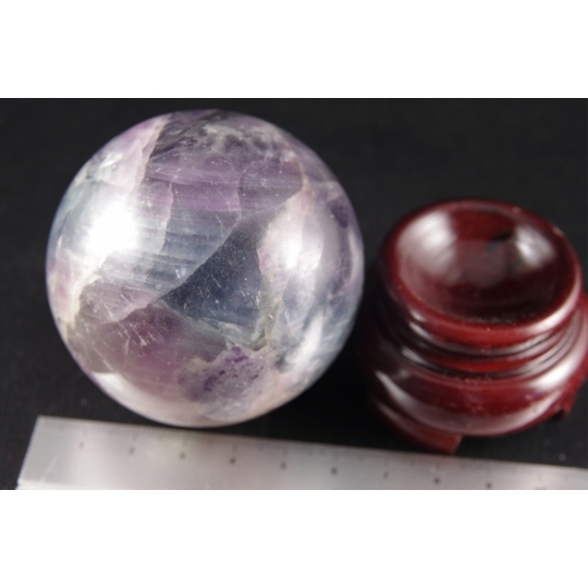 フローライト （蛍石） 丸玉61mm 天然石販売 名取貴石 天然石