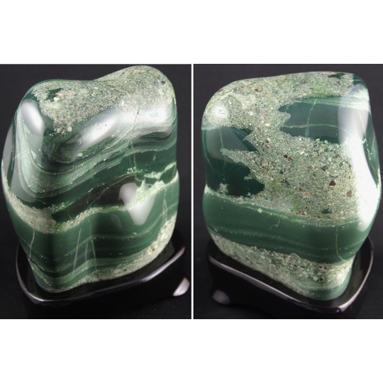 佐渡青碧玉 置き石 2．65kg 天然石販売 名取貴石 天然石・国産