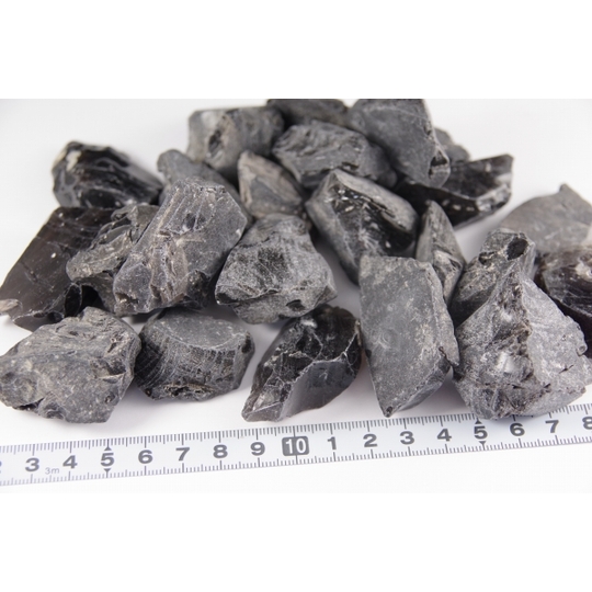 和田峠産黒耀石原石詰め合わせ500g 天然石販売 名取貴石 天然石