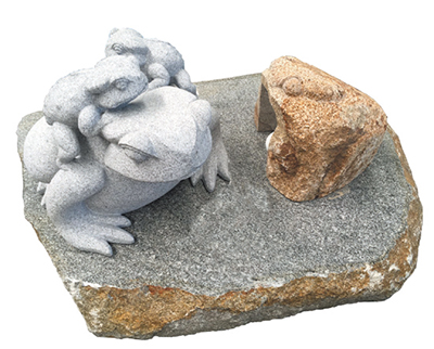 石あかり作品紹介 - むれ源平 石あかりロード