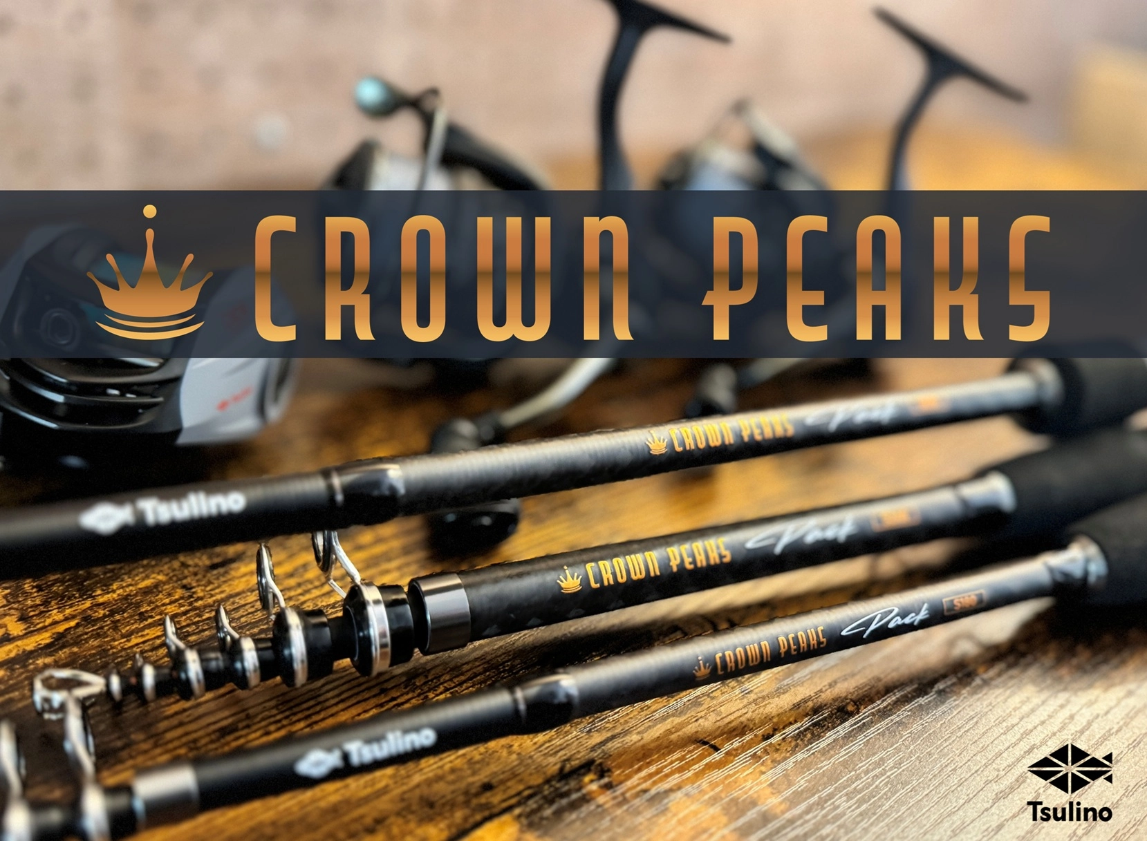 新製品】ワンランク上の大人なロッドセット『CROWNPEACKS』を