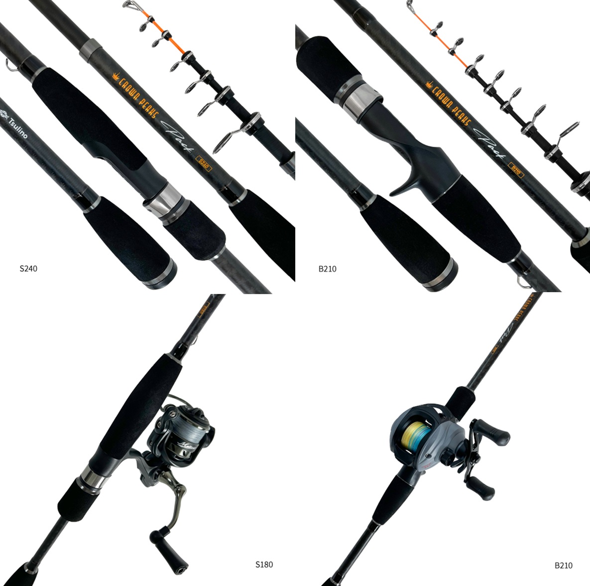 ワンランク上の大人なロッドセット『CROWNPEACKS』