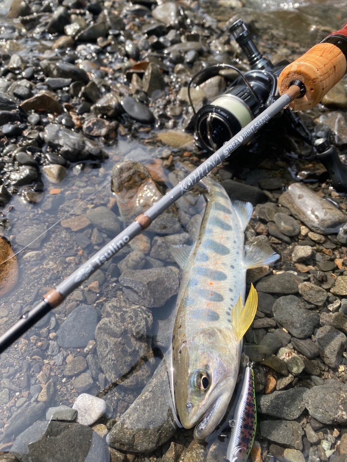 2025新製品】渓流トラウトロッド『KAHUNA STREAM HUNT S482UL