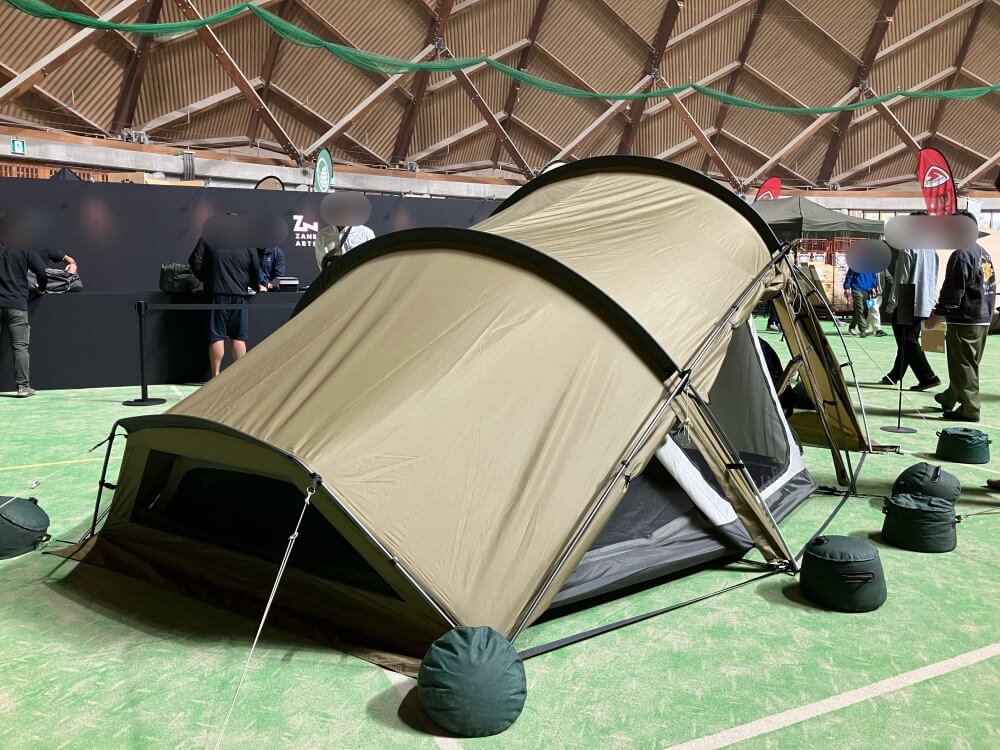 新作プロトタイプ・ギモーグに見るテントの本質とゼインアーツの
