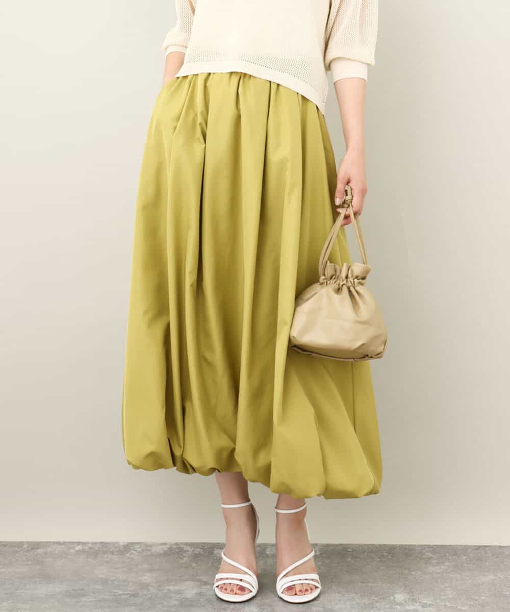マキシ丈バルーンスカート/洗える(ロング・マキシ丈スカート) | MK