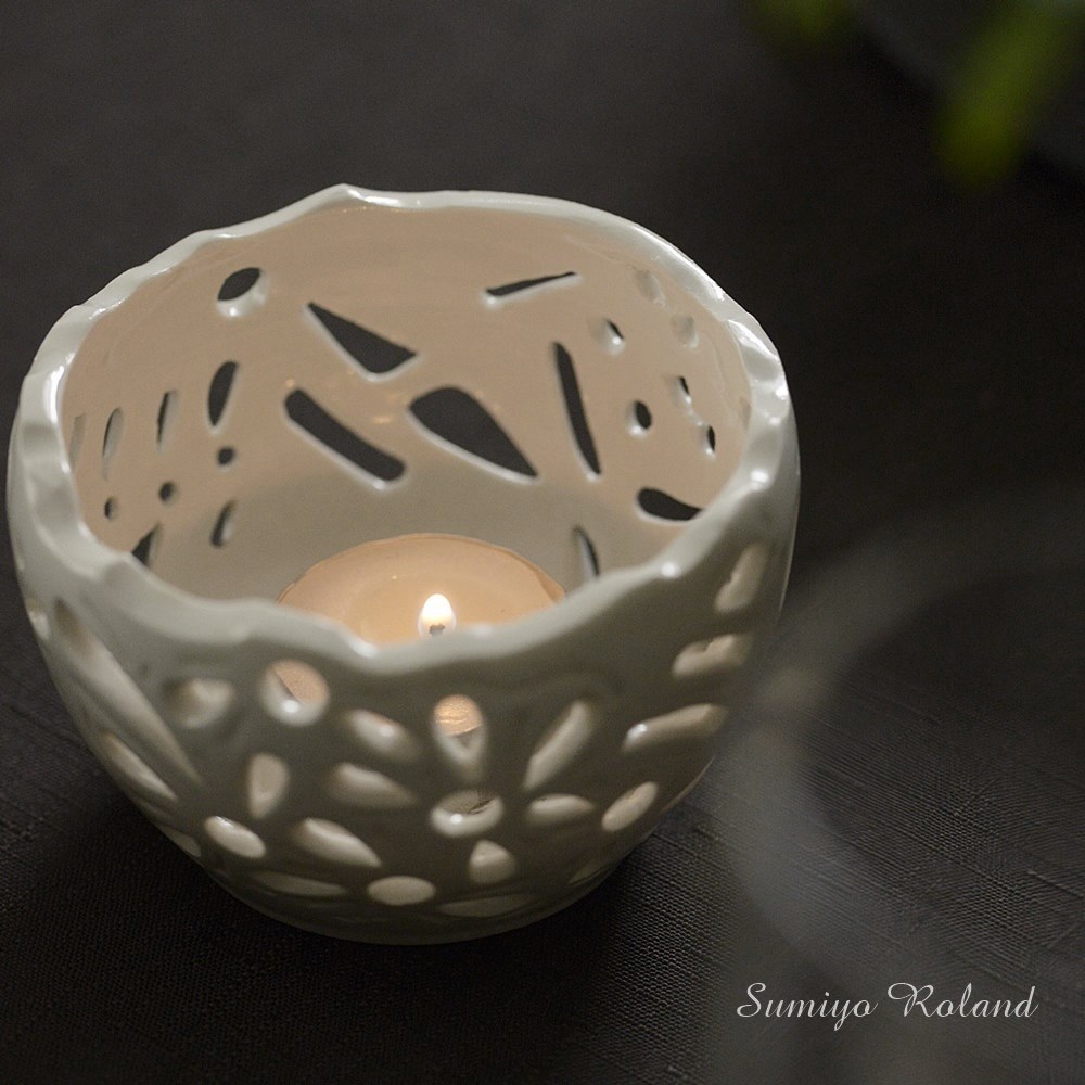 ローランド純代|キャンドルホルダー｜作家もの和食器通販通販 IVORY