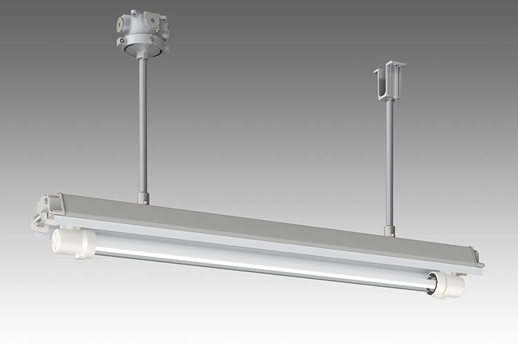 演色AAAレベルの高演色LED「LEDioc 防爆形直管LEDランプ照明器具」に高