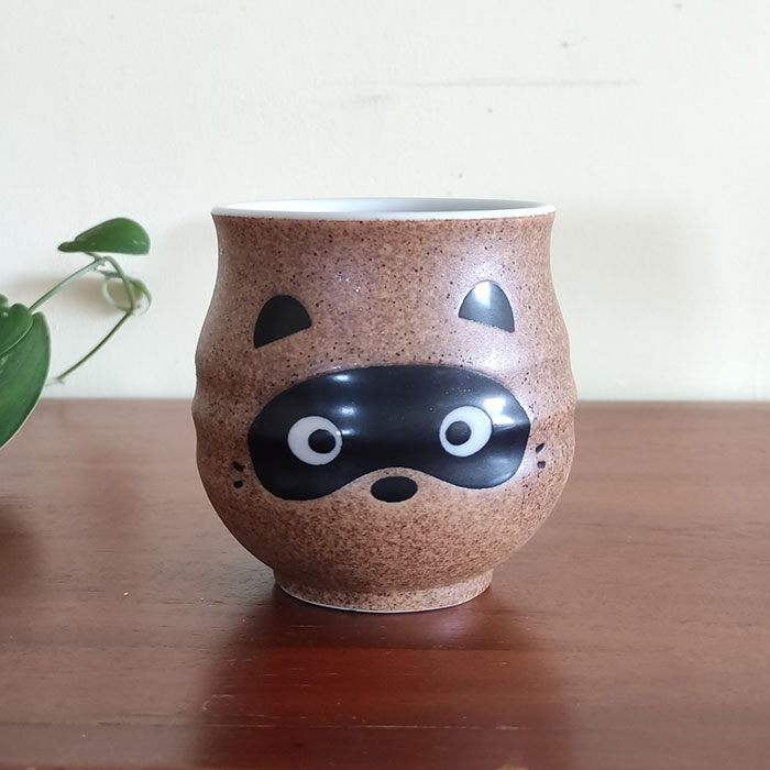 Sushi Yunomi cup | Tanuki 300ml - j-okini - Products from Japan