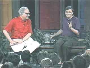 貴重な対談 日本経営合理化協会 ビル・ゲイツとウォーレン・バフェット