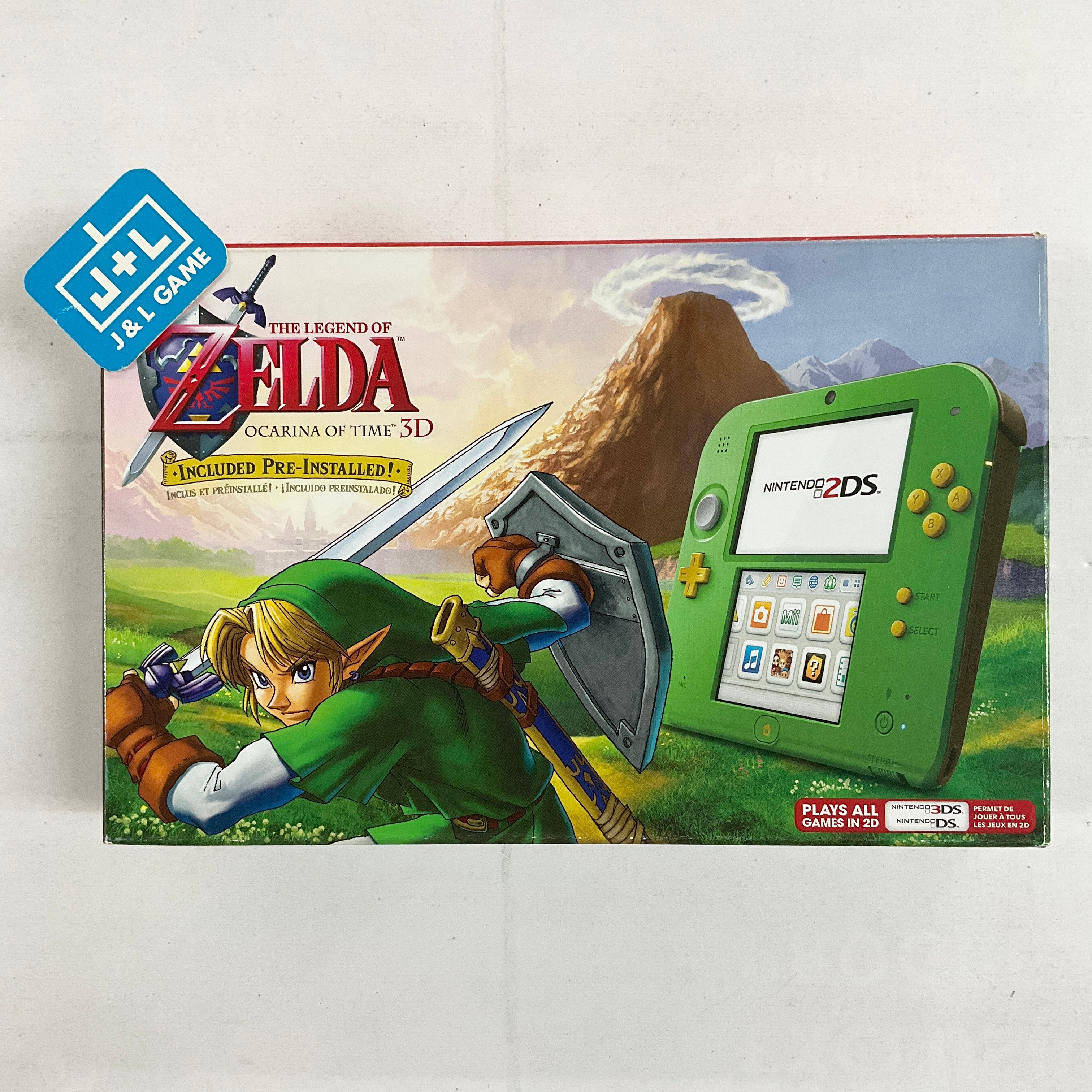 Nintendo 2DS Console (The Legend of Zelda Ocarina of Time 3D