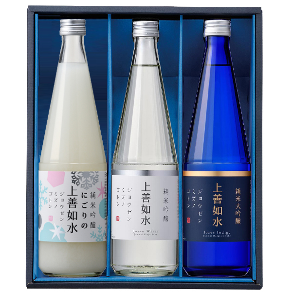 終売】上善如水シーズンギフトセット(雪) 720ml×3本入り｜日本酒の通販