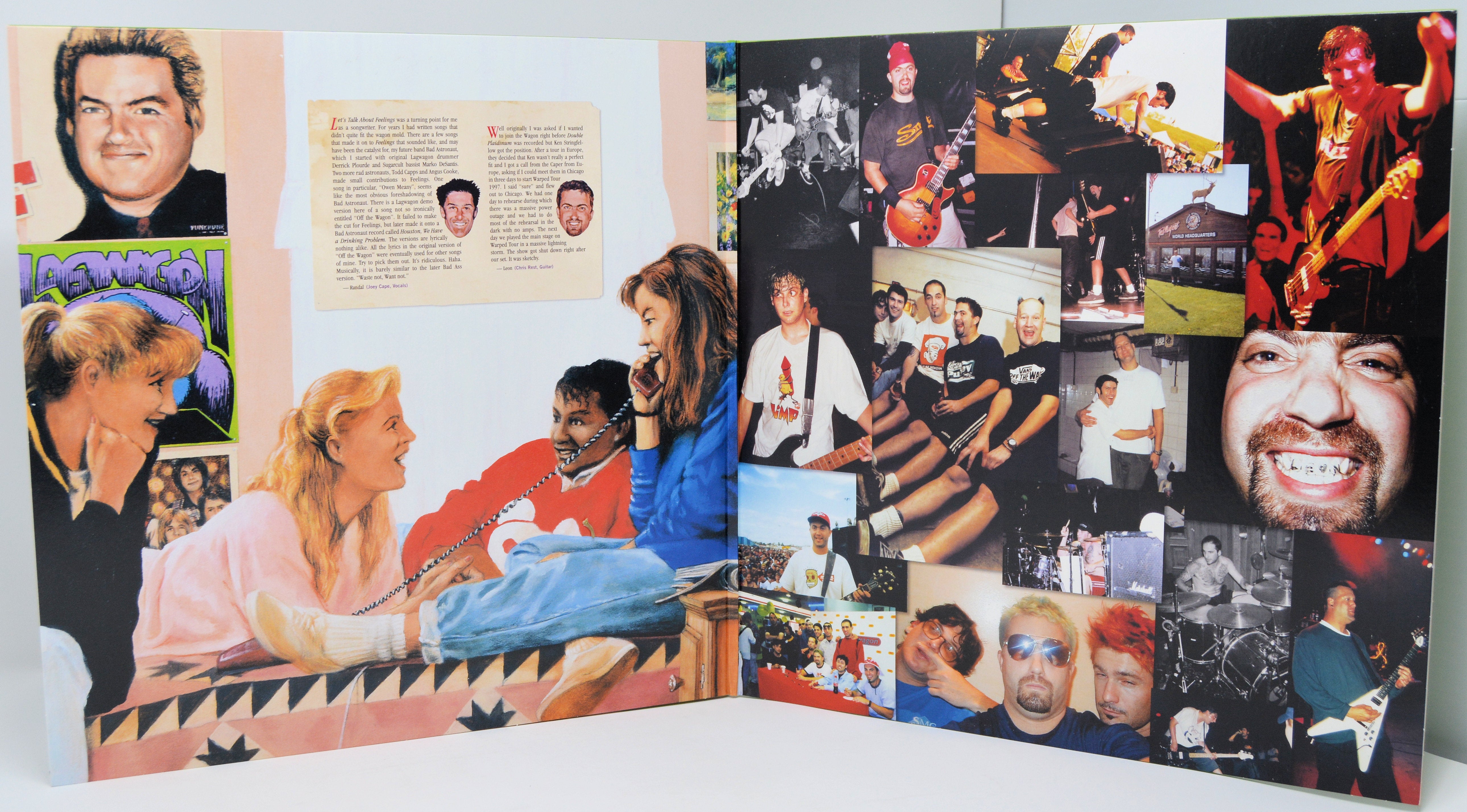 Lagwagon, Let's Talk About Feelings, Vinyl Record Album 2LP, Fat