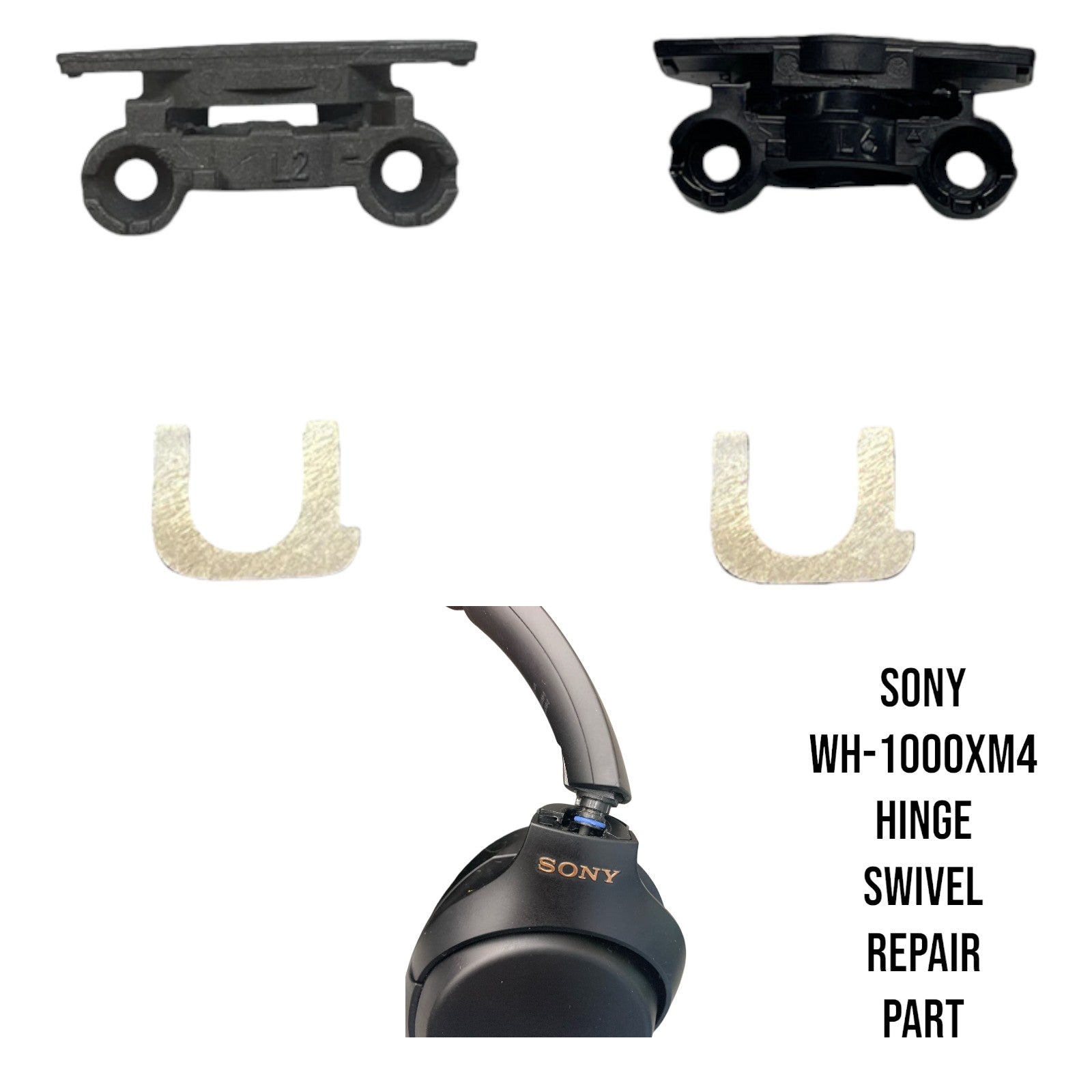 Sony Headphones WH-1000XM4 XM4 Hinge Swivel Replacement + U Metal