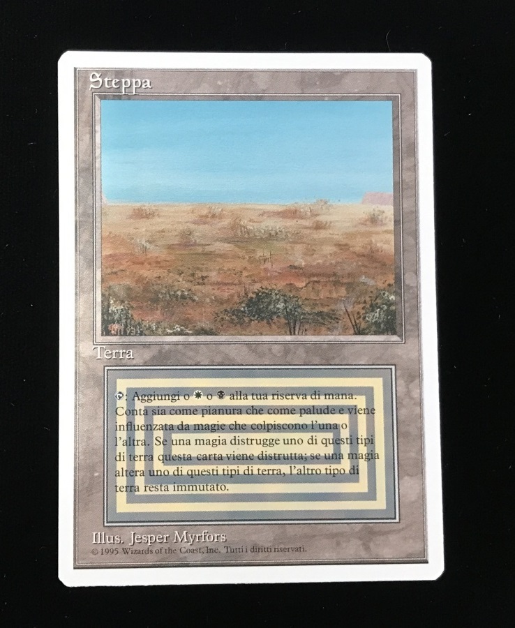 Scrubland (3ED)【他言語特集】 - ジョニーのお店 Magic the Gathering