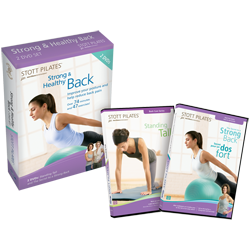 Stott Pilates Strong & Healthy Back DVD Two-Pack