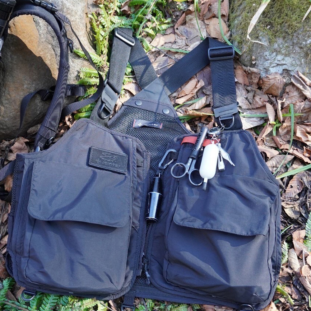 THE VEST ザ・ベスト【ブラック】 | つながろう、新しい「釣りの」世界