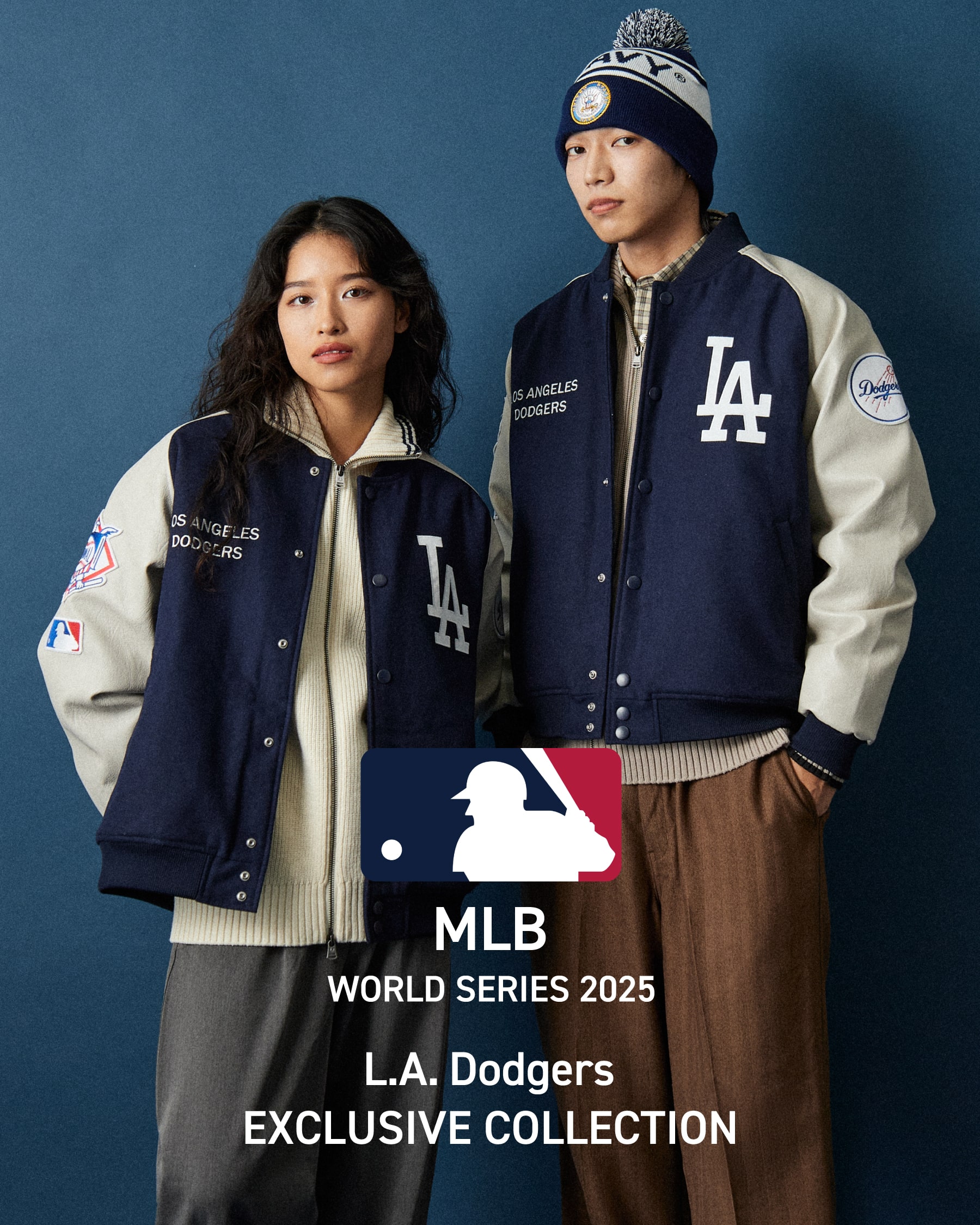 2025年 MLB ワールドシリーズ LAドジャース別注コレクション｜JEANS
