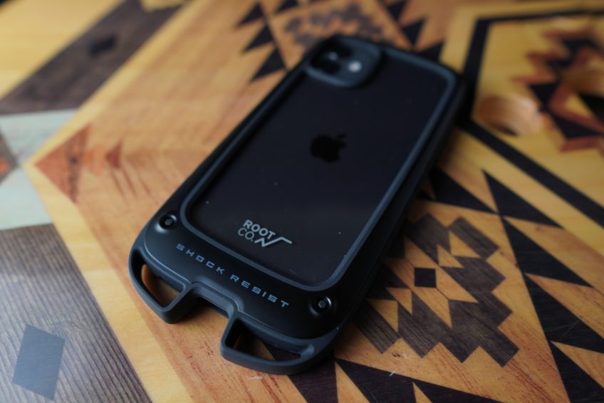 Gravity Shock Resist Case ＋Hold. for iPhone11】 米軍MIL規格準拠の