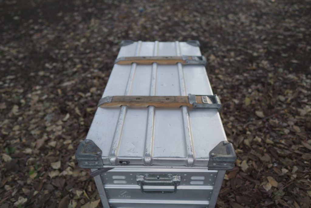 ZARGES 折畳式アルミコンテナ】 1963年製ドイツ連邦軍のヴィンテージ