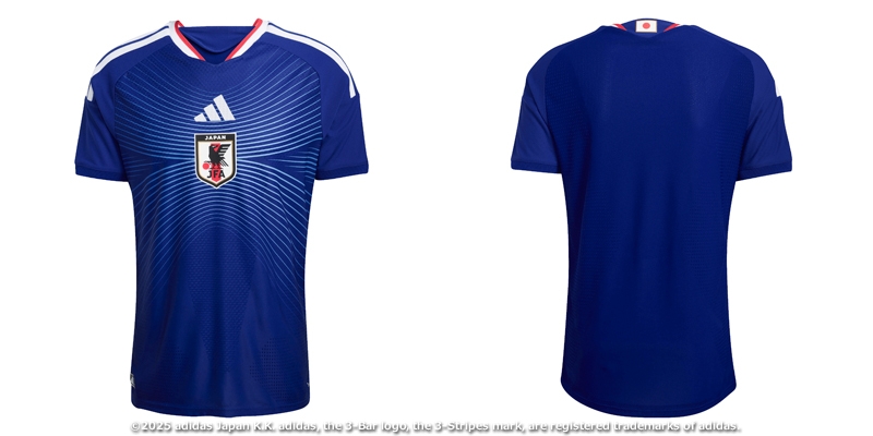 アディダス サッカー日本代表 2026 ホーム ユニフォームが完成