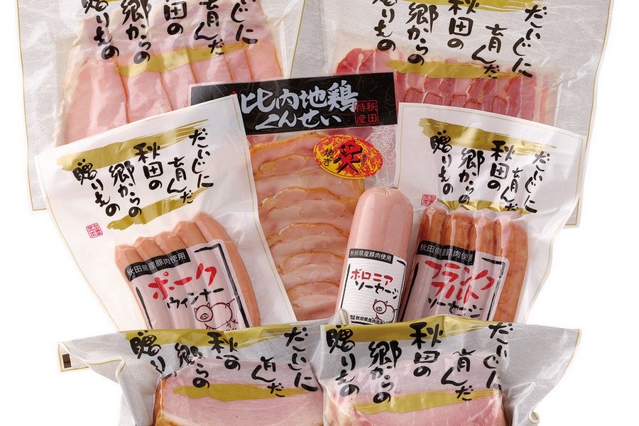 K-8A】秋田高原ハムセット ～ ぜいたくセット ～: おらほの逸品館
