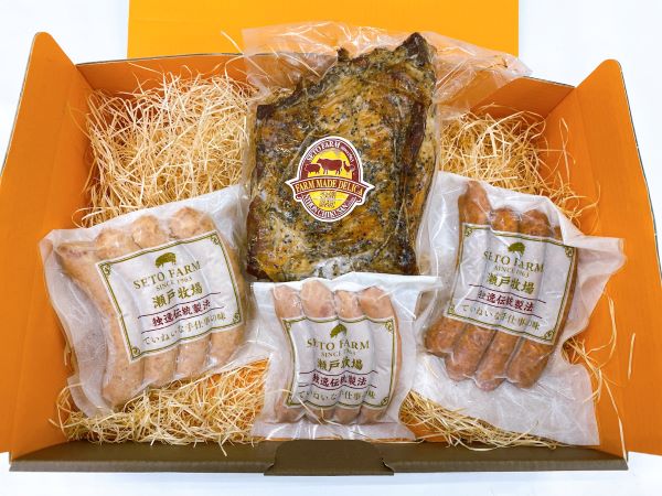 瀬戸牧場 豪快かぶりつきセット: 西のおいしさこだわりマルシェ|【JA