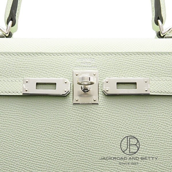 ケリー25 外縫い ヴェールフィズ グリーン 緑[] Kelly25 Outer Stitch